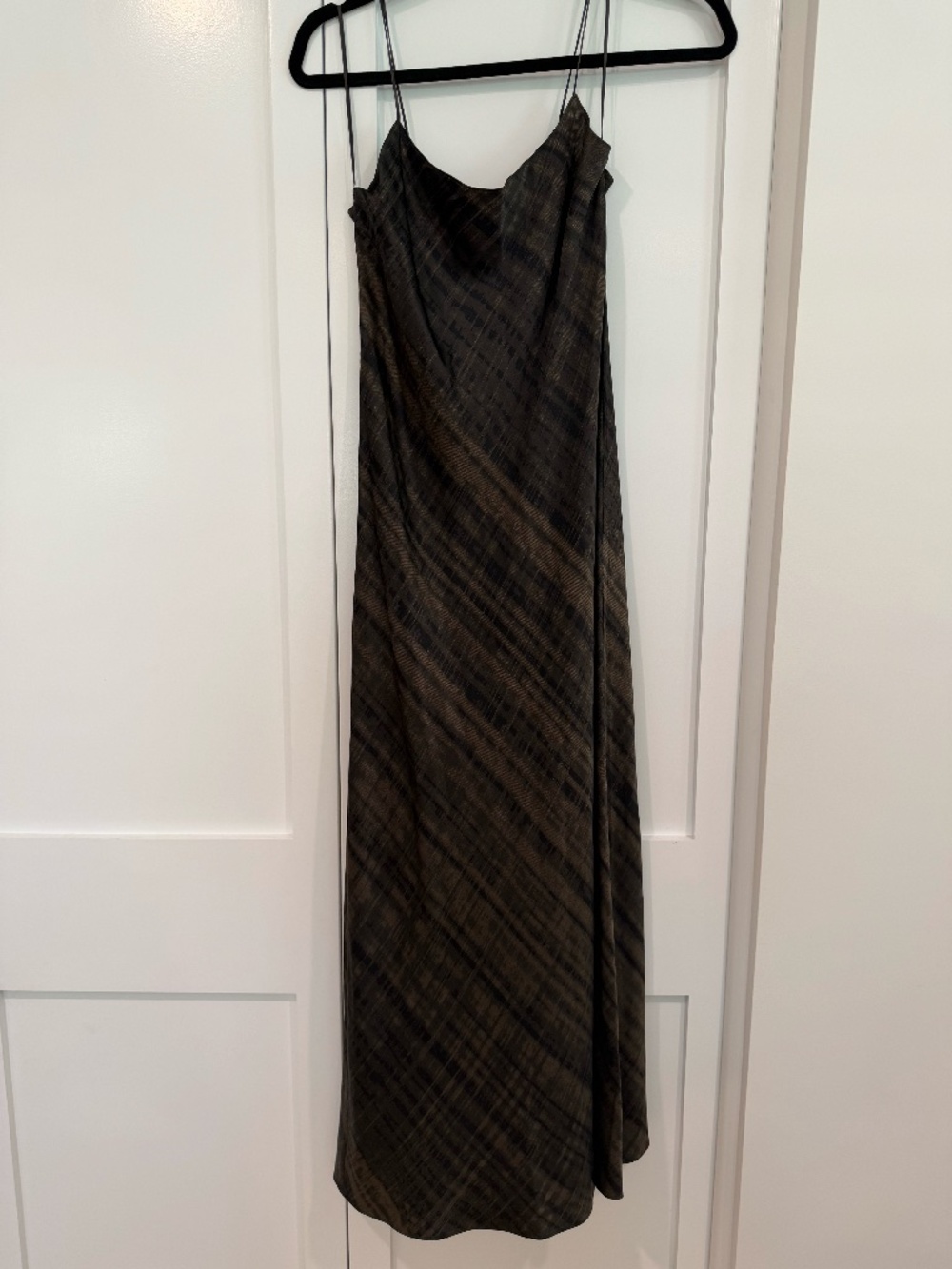 Vince Spaghetti Silk Dress